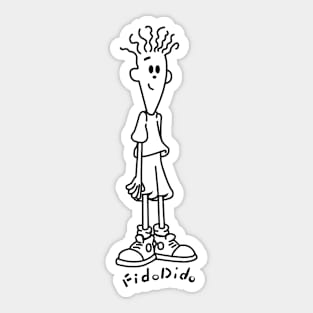 Fido Dido Cool Figure Sticker